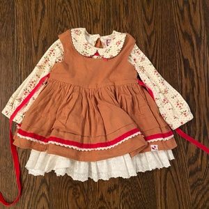 Sweet Honey Gingerbread Margo Dress